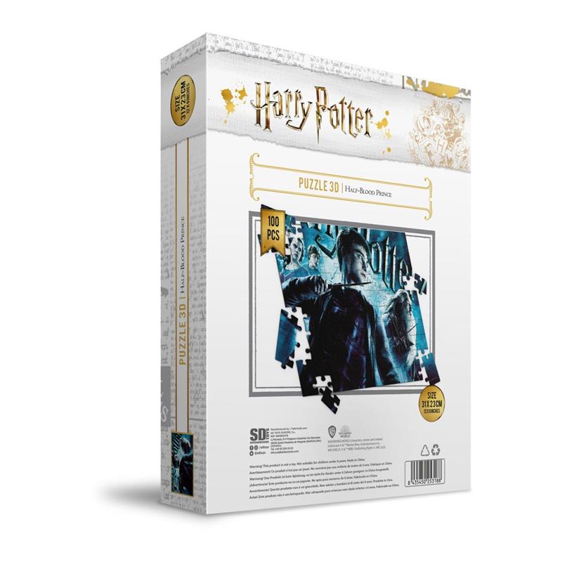 PUZZLE 100PCS - HP HALF-BLOOD PRINCE 3D EFFECT