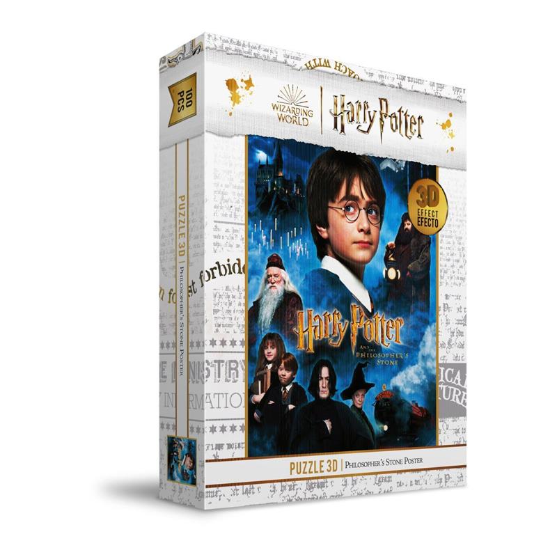 PUZZLE 100PCS - HP PHILOSOPHER STONE 3D EFFECT