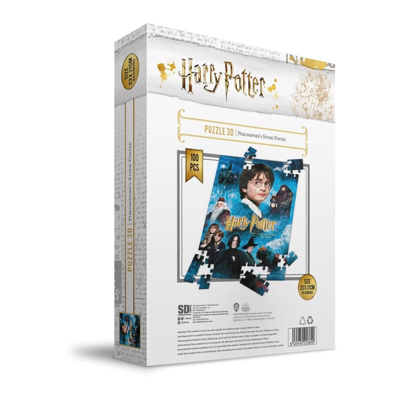 PUZZLE 100PCS - HP PHILOSOPHER STONE 3D EFFECT