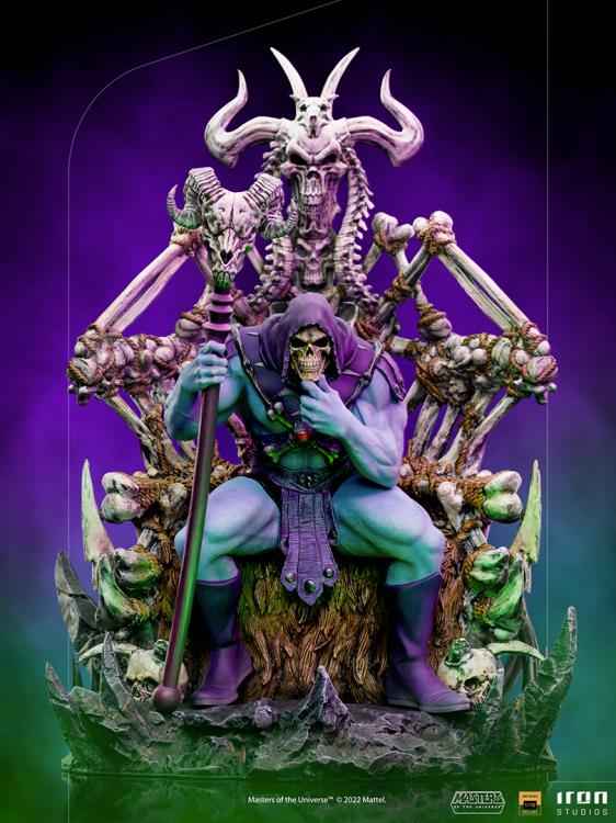 1/10 IRON STUDIOS - MOTU SKELETOR DLX STATUE