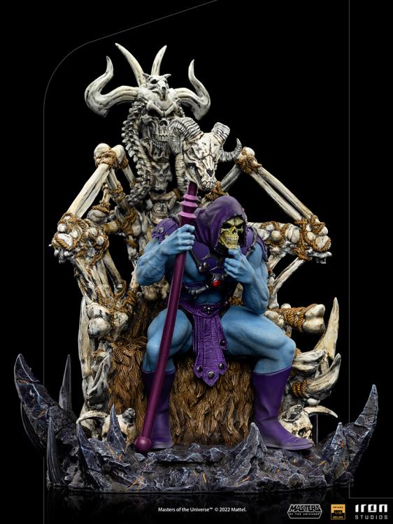 1/10 IRON STUDIOS - MOTU SKELETOR DLX STATUE