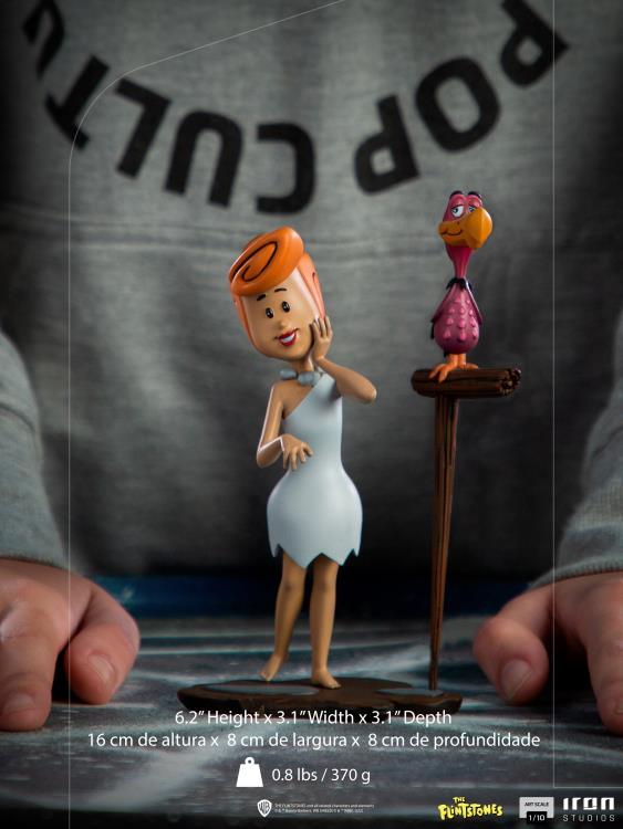 1/10 IRON STUDIOS - THE FLINTSTONES WILMA STATUE