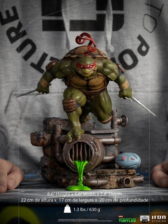 1/10 IRON STUDIOS - TMNT RAPHAEL STATUE