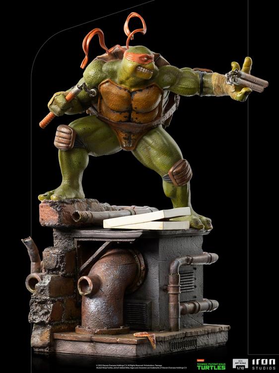 1/10 IRON STUDIOS - TMNT MICHELANGELO STATUE