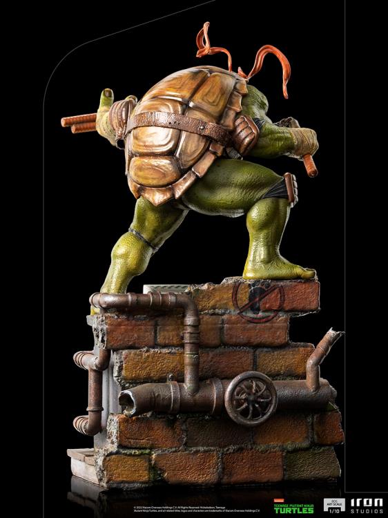 1/10 IRON STUDIOS - TMNT MICHELANGELO STATUE