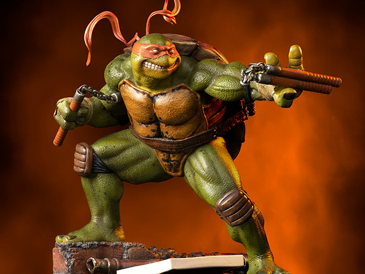 1/10 IRON STUDIOS - TMNT MICHELANGELO STATUE