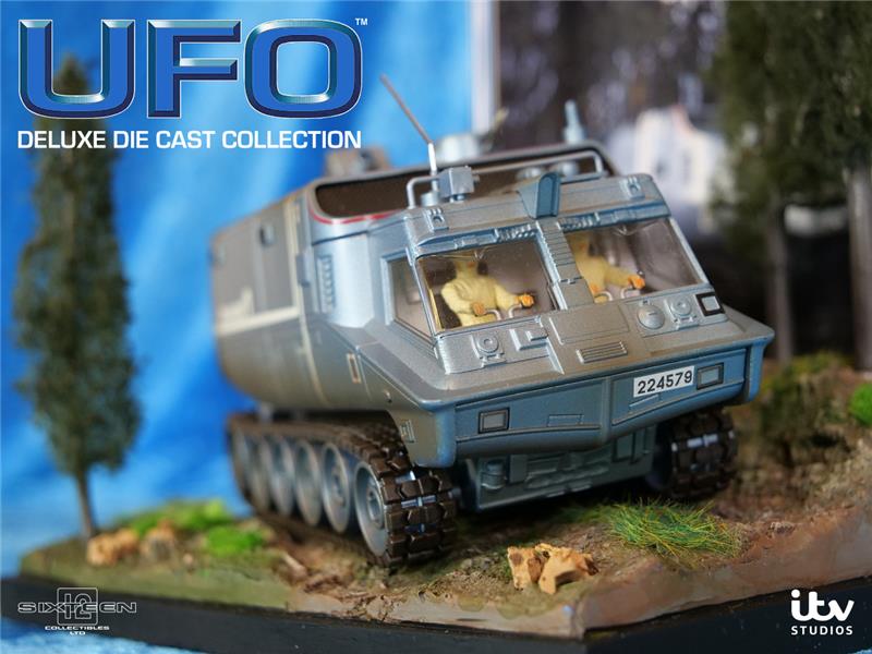 UFO SHADO 1 MOBILE W/UFO SAUCER DIE-CAST