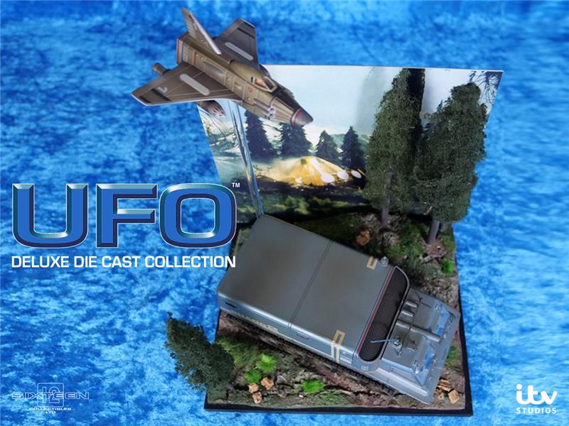 UFO SHADO 2 MOBILE W/SKY 1 DIE-CAST