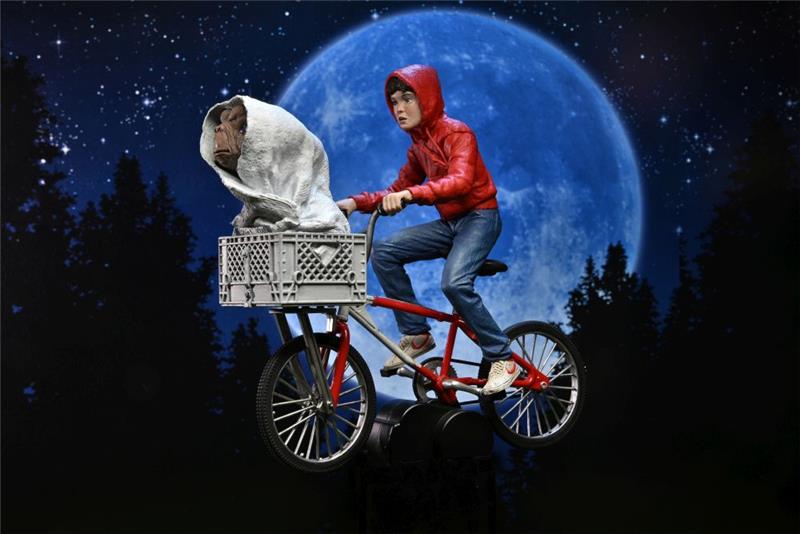 NECA - E.T. 40TH ANN ELLIOT&E.T. ON BICYCLE