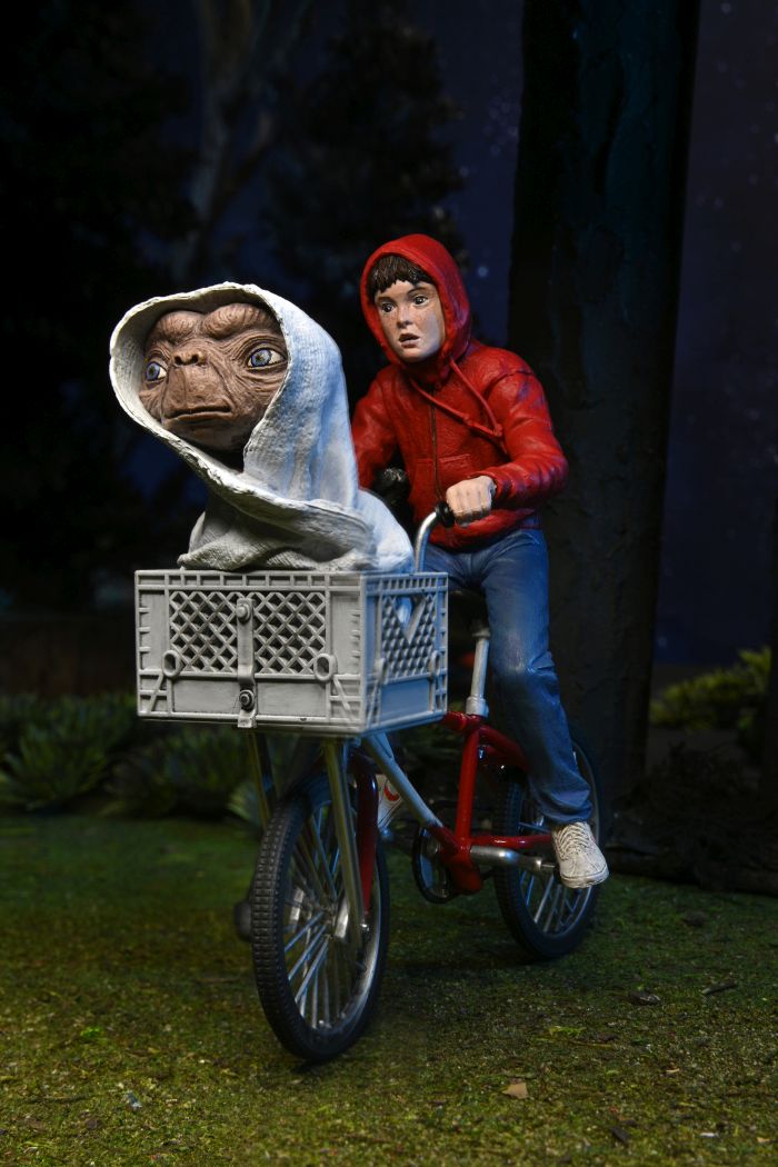 NECA - E.T. 40TH ANN ELLIOT&E.T. ON BICYCLE