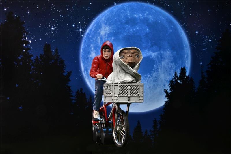 NECA - E.T. 40TH ANN ELLIOT&E.T. ON BICYCLE