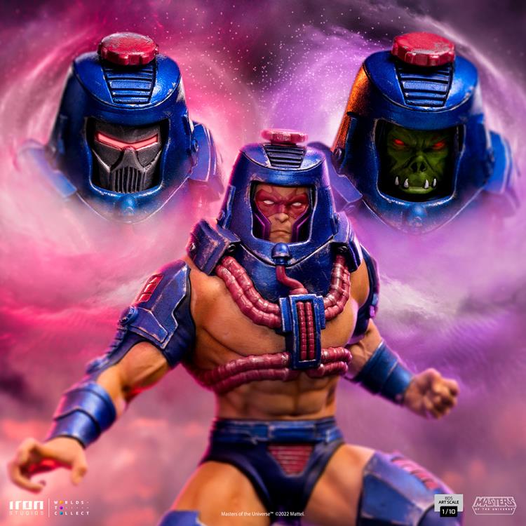 1/10 IRON STUDIOS - MOTU MAN-E-FACES