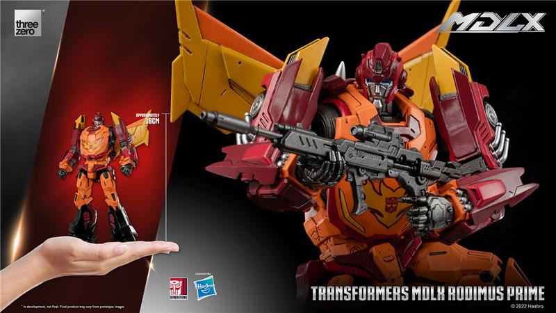 THREEZERO - TRANSFORMERS MDLX RODIMUS PRIME