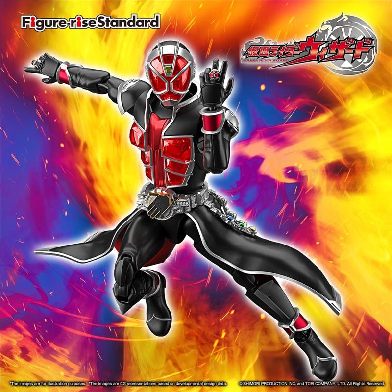 FIGURE RISE KAMEN RIDER WIZARD FLAME