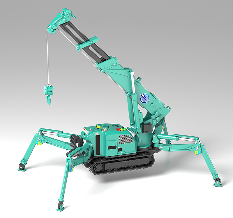 MODEROID - SPIDER CRANE GREEN MAEDA