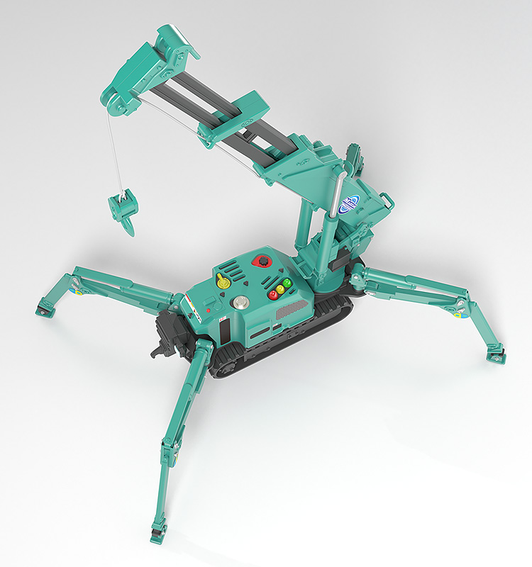 MODEROID - SPIDER CRANE GREEN MAEDA