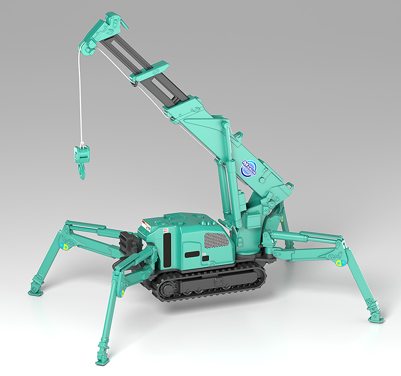 MODEROID - SPIDER CRANE GREEN MAEDA