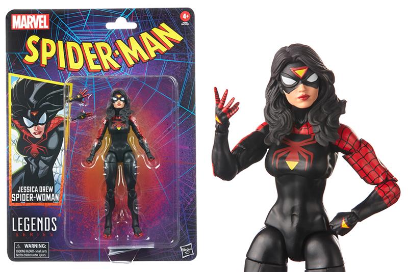 MARVEL LEGENDS - VINTAGE SPIDER-MAN JESSICA DREW SPIDER-WOMAN