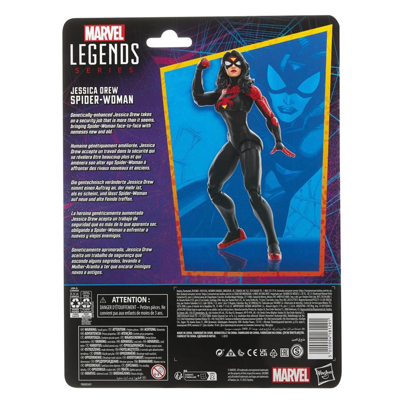 MARVEL LEGENDS - VINTAGE SPIDER-MAN JESSICA DREW SPIDER-WOMAN