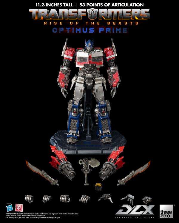 TRANSFORMERS RISE OF THE BEASTS - OPTIMUS PRIME DLX