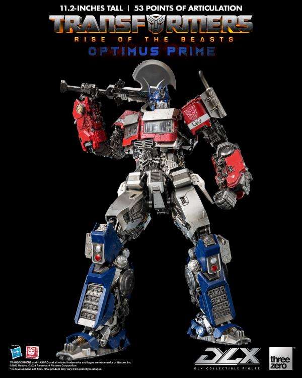 TRANSFORMERS RISE OF THE BEASTS - OPTIMUS PRIME DLX