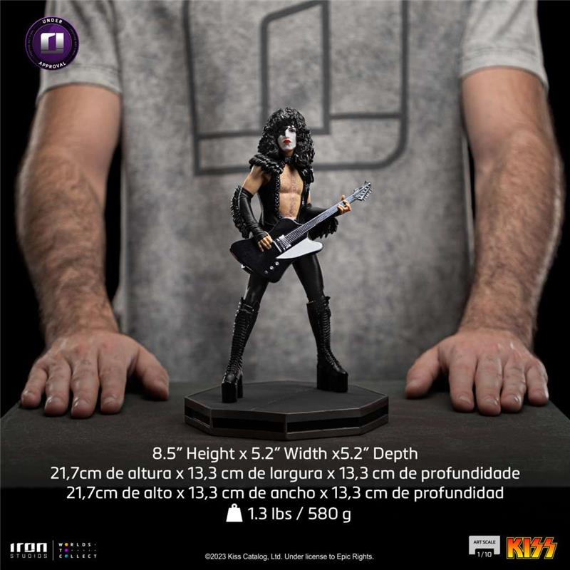 1/10 IRON STUDIOS - KISS PAUL STANLEY STATUE