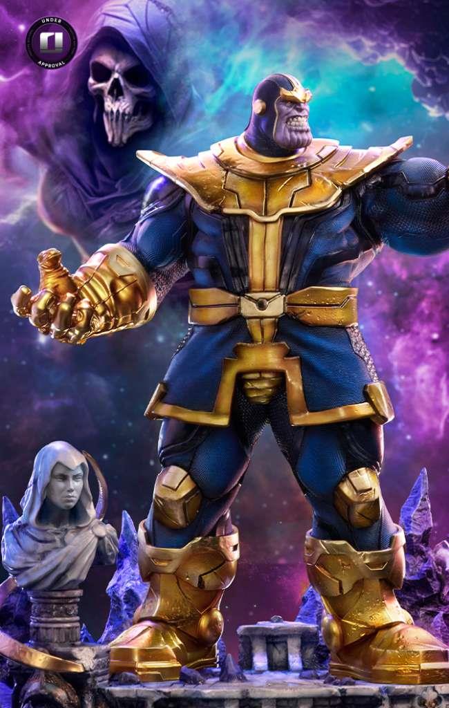 1/10 IRON STUDIOS - THANOS X AVENGERS DELUXE