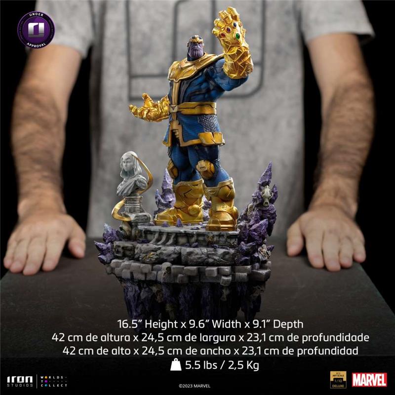 1/10 IRON STUDIOS - THANOS X AVENGERS DELUXE