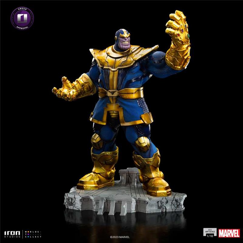 1/10 IRON STUDIOS - THANOS X AVENGERS