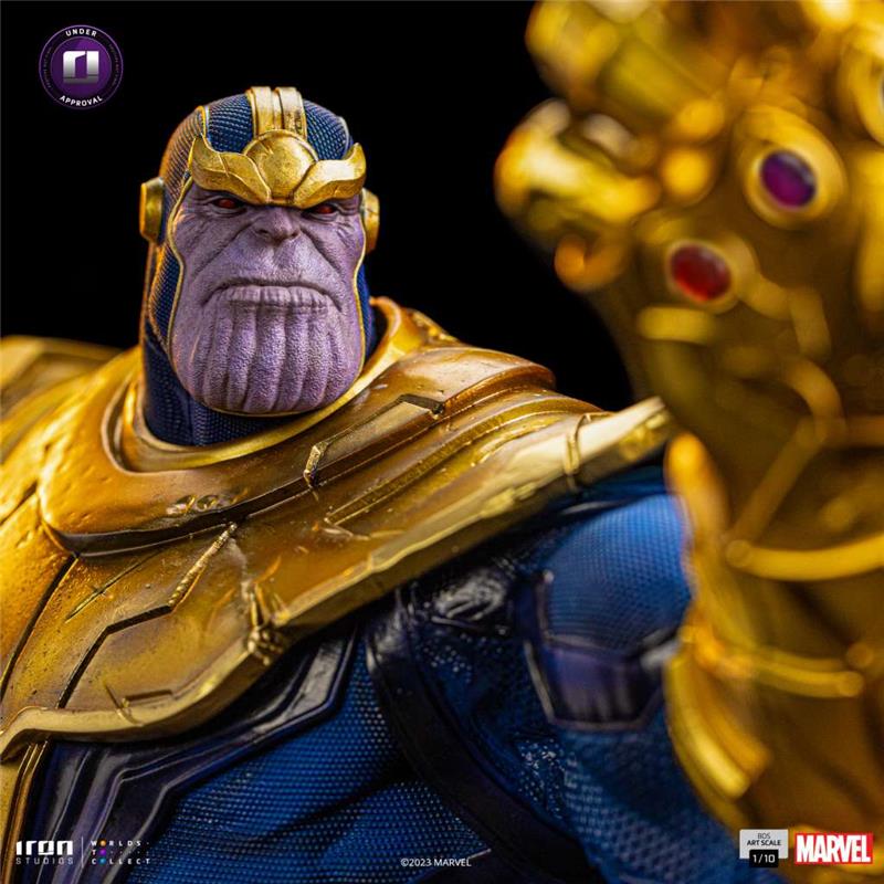 1/10 IRON STUDIOS - THANOS X AVENGERS