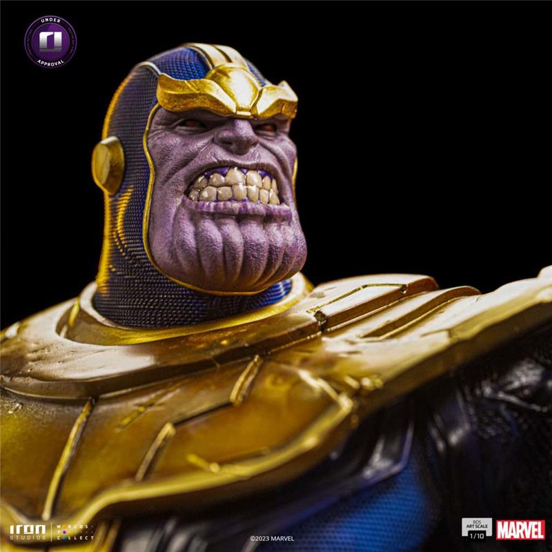 1/10 IRON STUDIOS - THANOS X AVENGERS