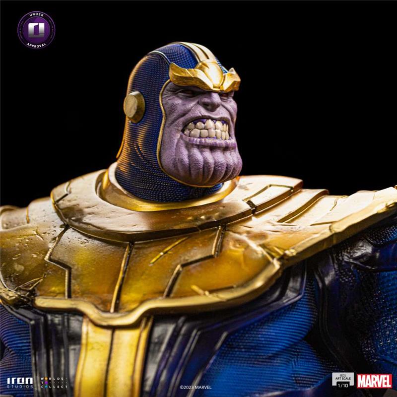 1/10 IRON STUDIOS - THANOS X AVENGERS