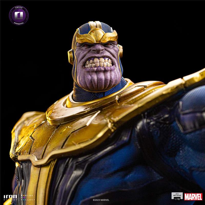 1/10 IRON STUDIOS - THANOS X AVENGERS