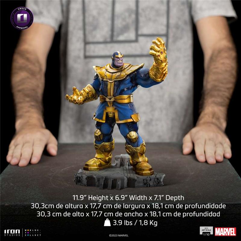 1/10 IRON STUDIOS - THANOS X AVENGERS