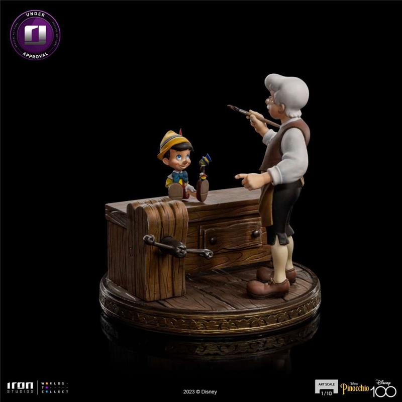 1/10 IRON STUDIOS - PINNOCHIO DISNEY 100TH REGULAR