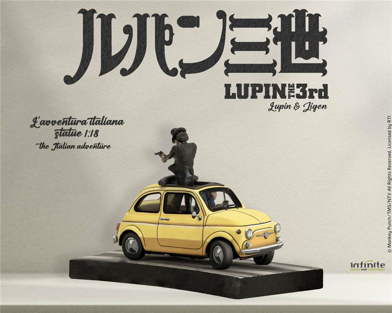 1/18 LUPIN III L’AVVENTURA ITALIANA - LUPIN & JIGEN