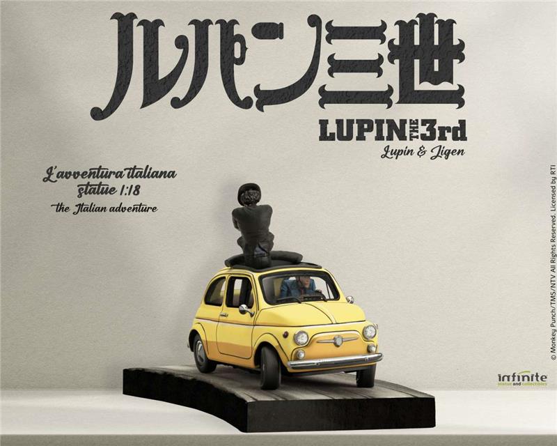 1/18 LUPIN III L’AVVENTURA ITALIANA - LUPIN & JIGEN