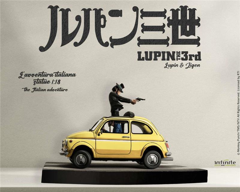 1/18 LUPIN III L’AVVENTURA ITALIANA - LUPIN & JIGEN