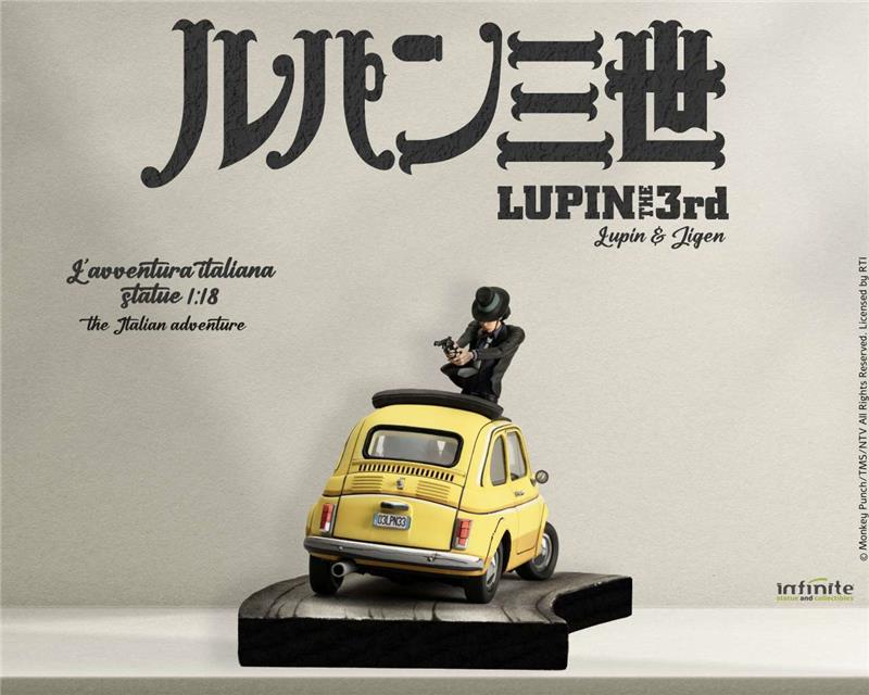 1/18 LUPIN III L’AVVENTURA ITALIANA - LUPIN & JIGEN