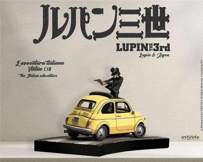 1/18 LUPIN III L’AVVENTURA ITALIANA - LUPIN & JIGEN