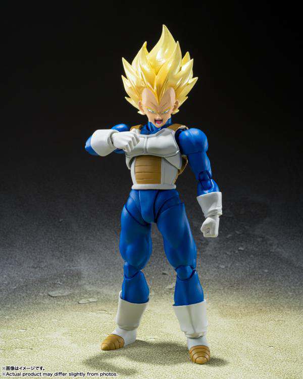 S.H. FIGUARTS - DRAGON BALL Z SS VEGETA AWAKENED (RISTAMPA 2024)