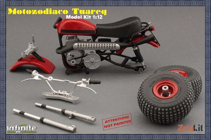 TUAREG MOTO ZODIACO MODEL KIT 1/12