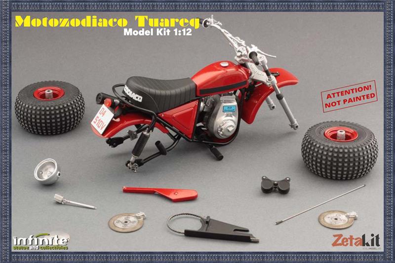 TUAREG MOTO ZODIACO MODEL KIT 1/12