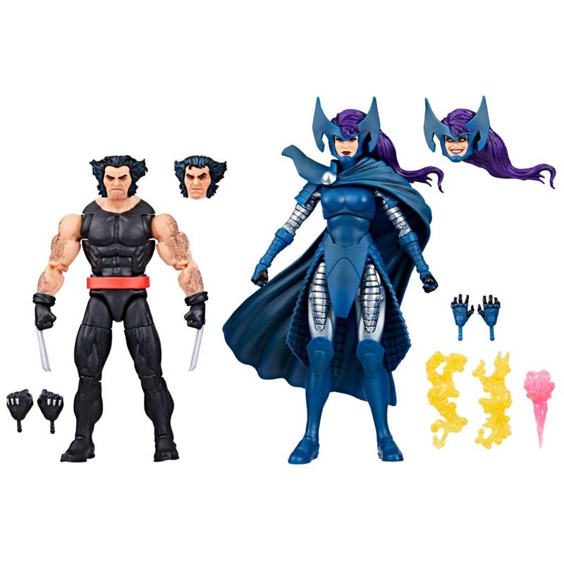 MARVEL LEGENDS - WOLVERINE AND PSYLOCKE