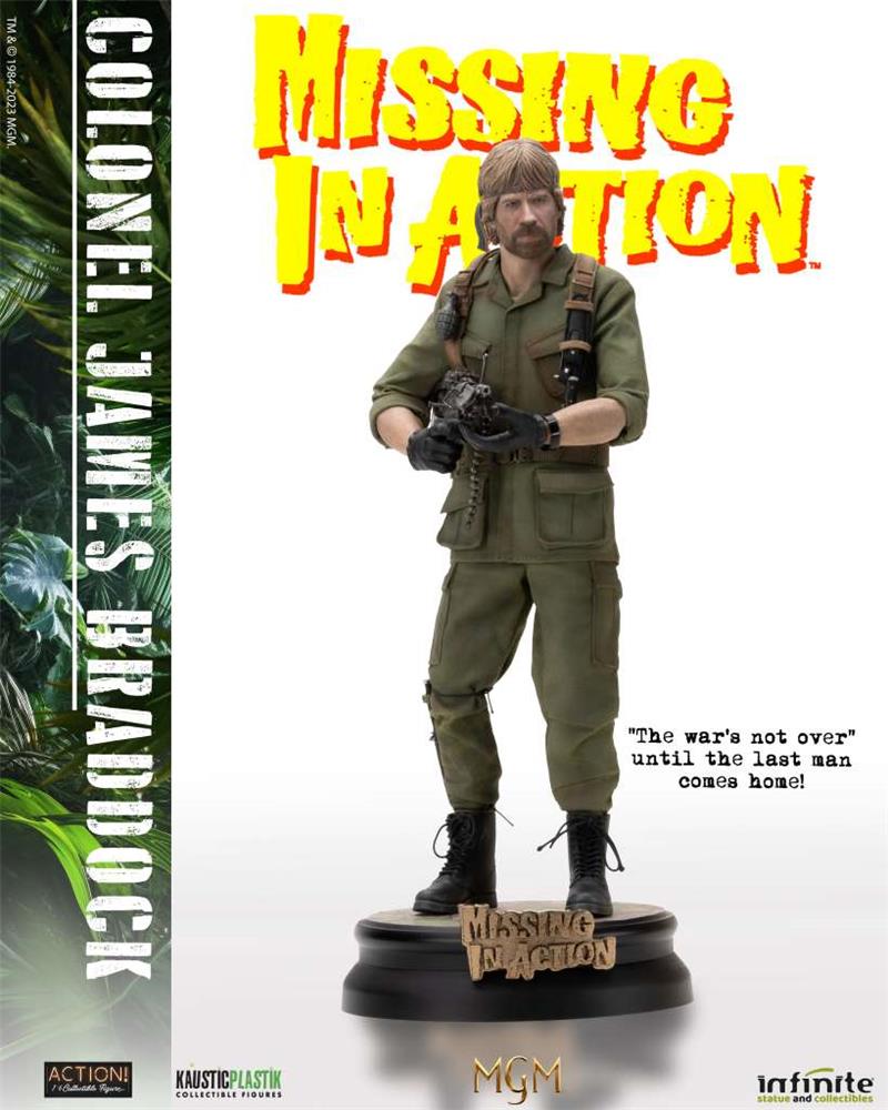 1/6 ACTION FIGURE - MISSING IN ACTION COLONEL JAMES BRADDOCK STANDARD EDITION