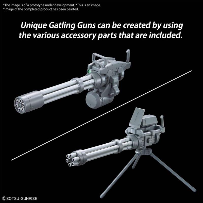 OPTION PARTS SET GUNPLA 09 GIANT GATLING