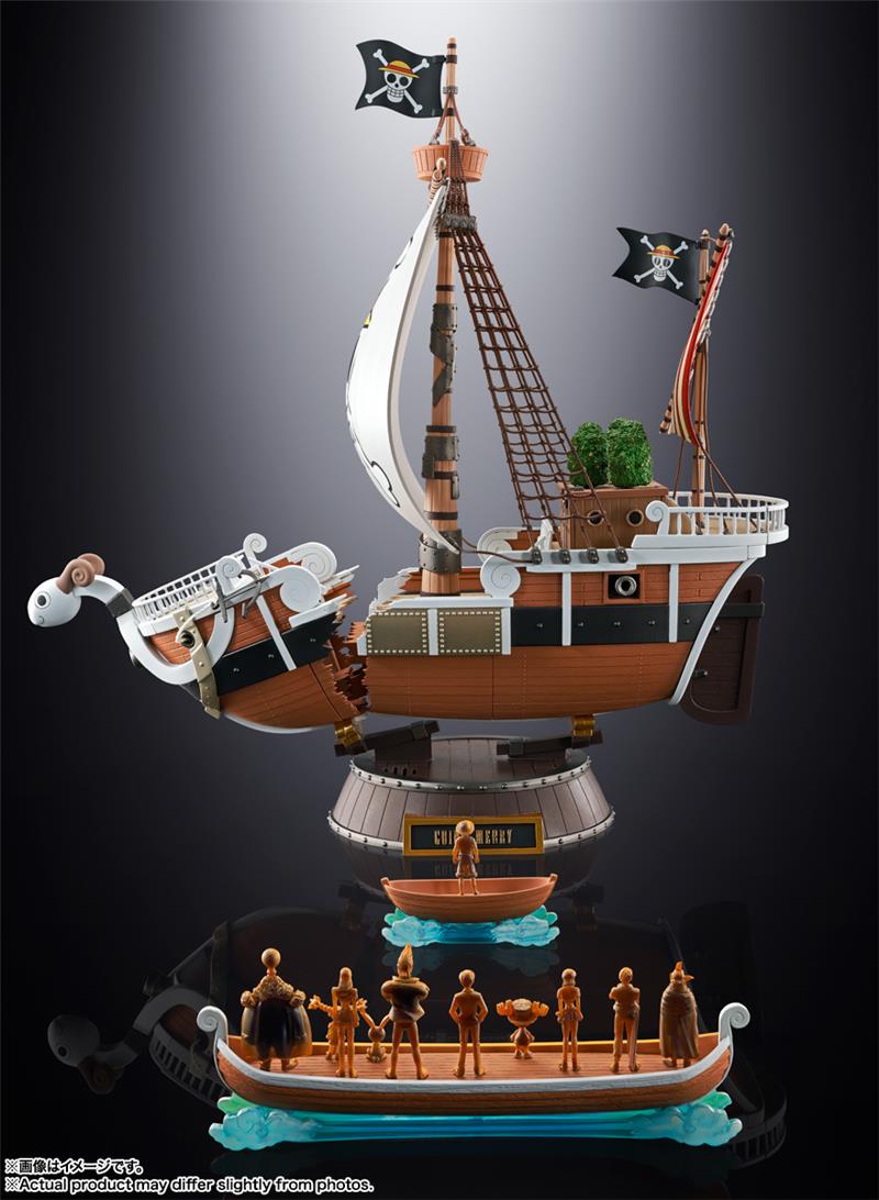 ONE PIECE CHOGOKIN GOING MERRY ANIMATION 25TH MEMORIAL EDITION