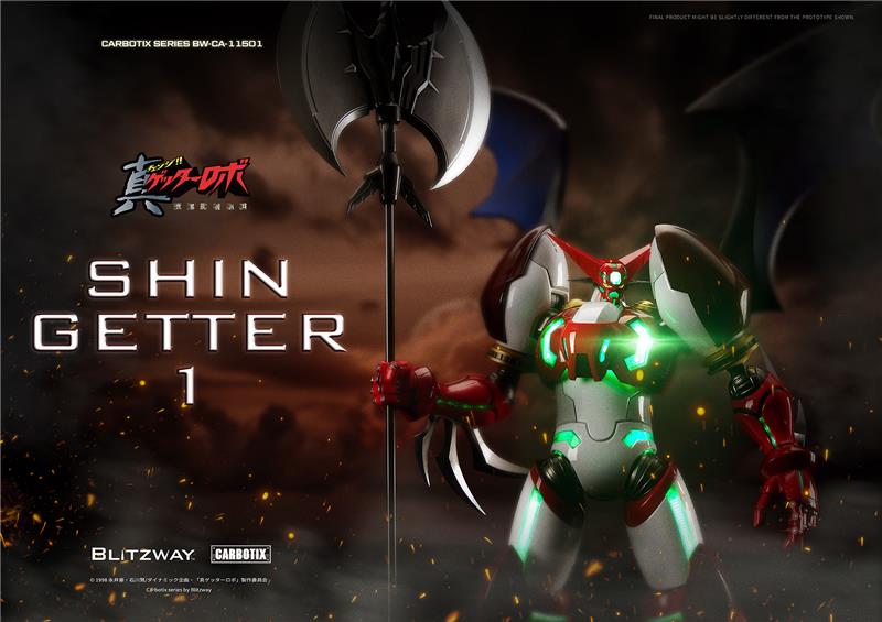 blitzway x moshow toys - carbotix - shin getter 1