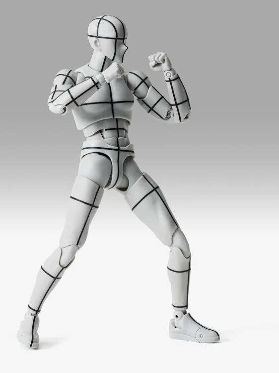 S.H. FIGUARTS - BODY-KUN SPORTS WIRE-FRAME GREY COLOR