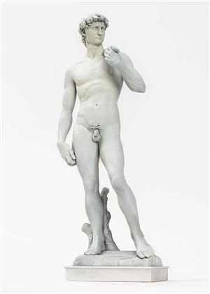 MICHELANGELO DAVID PLASTIC MODEL KIT